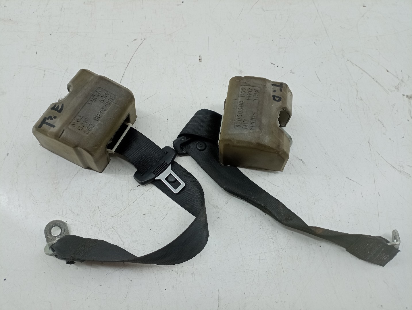 Cintos traseiros AUDI A3 Sportback (8PA) | 04 - 15
