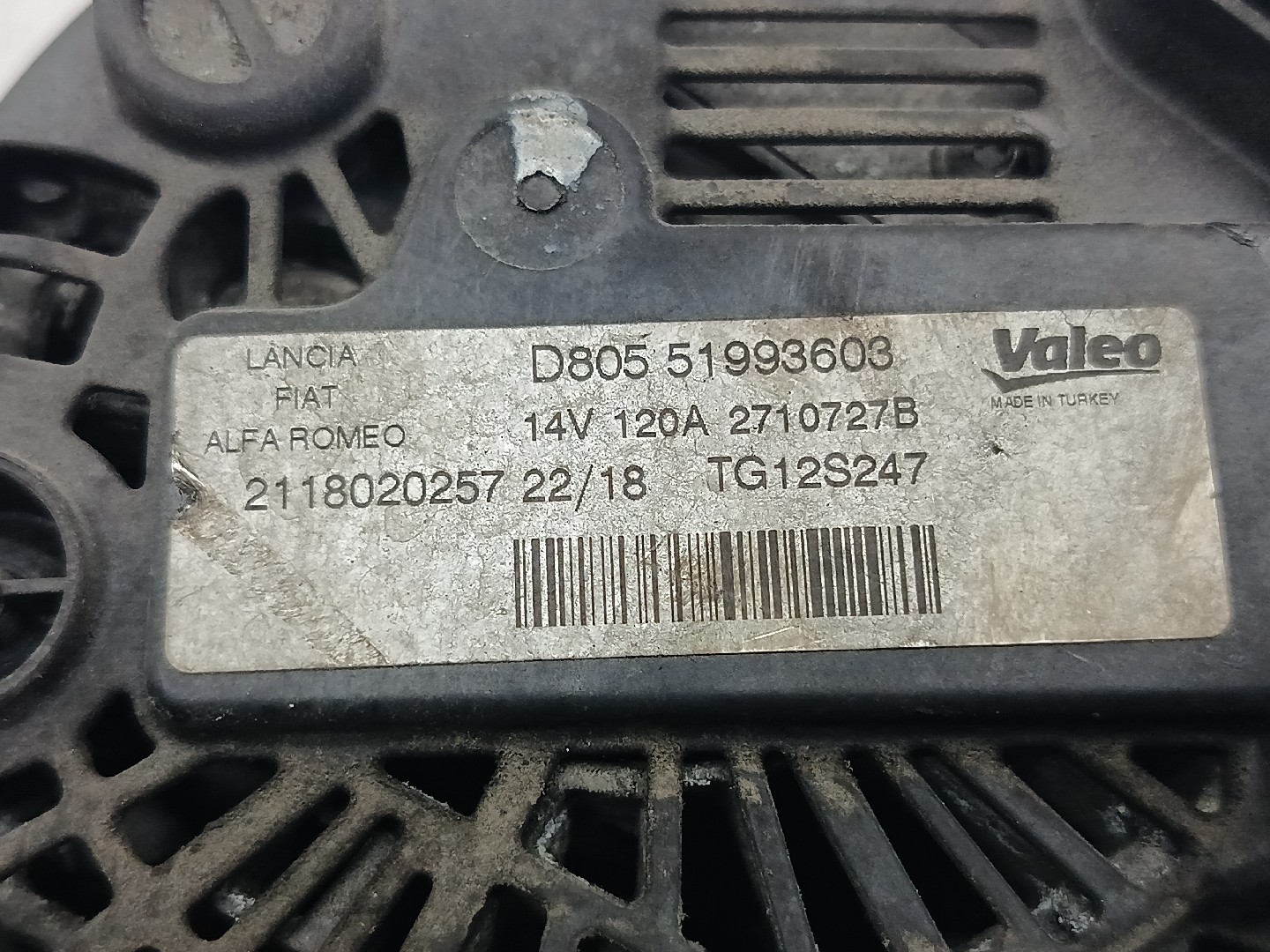 Alternador FIAT TIPO três volumes (356_) | 15 -  Imagem-2