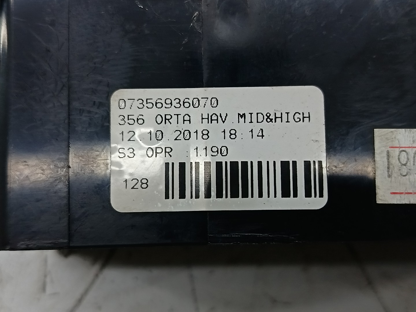 Difusor de ar central FIAT TIPO três volumes (356_) | 15 -  Imagem-7