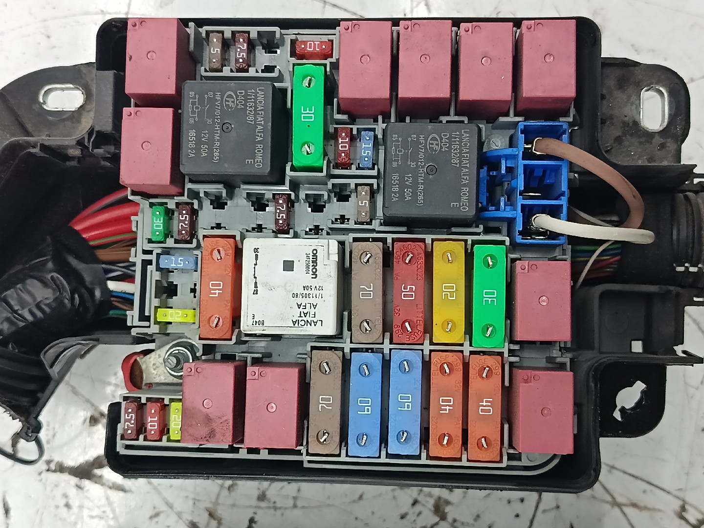 Caixa de fusíveis e relés FIAT TIPO três volumes (356_) | 15 -  Imagem-5