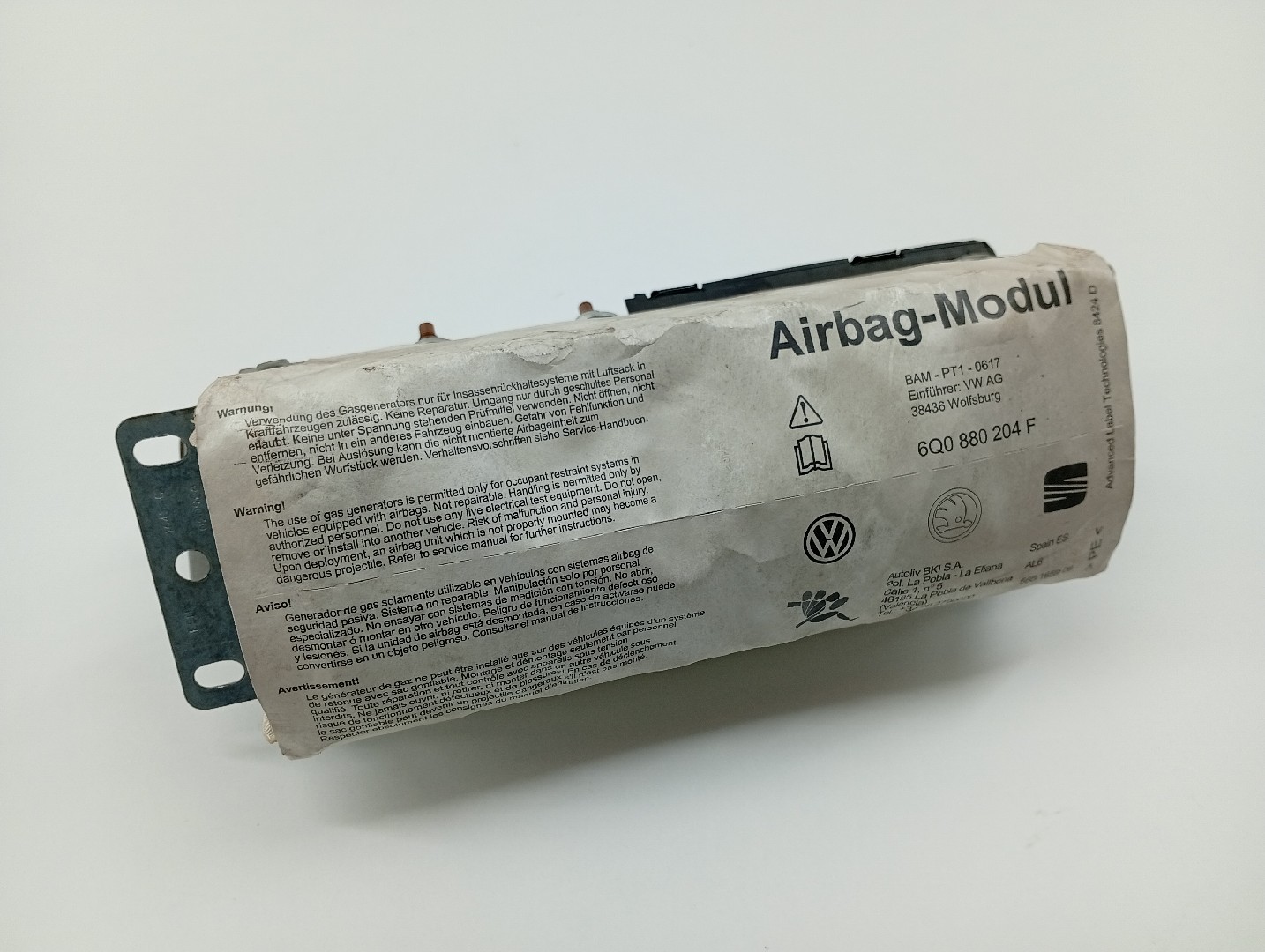 Air Bag Droit SEAT IBIZA III (6L1) | 02 - 09