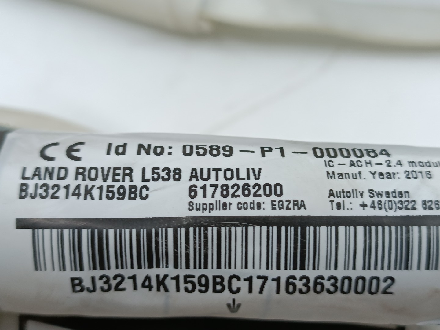 Airbag de cortina direito esquerdo LAND ROVER RANGE ROVER EVOQUE (L538) | 11 -  Imagem-3