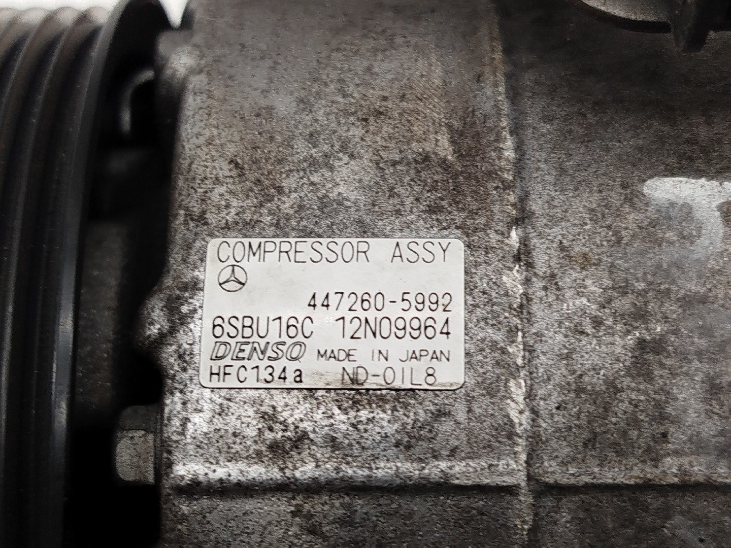 Compressor do Ar Condicionado MERCEDES-BENZ C-CLASS (W204) | 07 - 15 Imagem-1