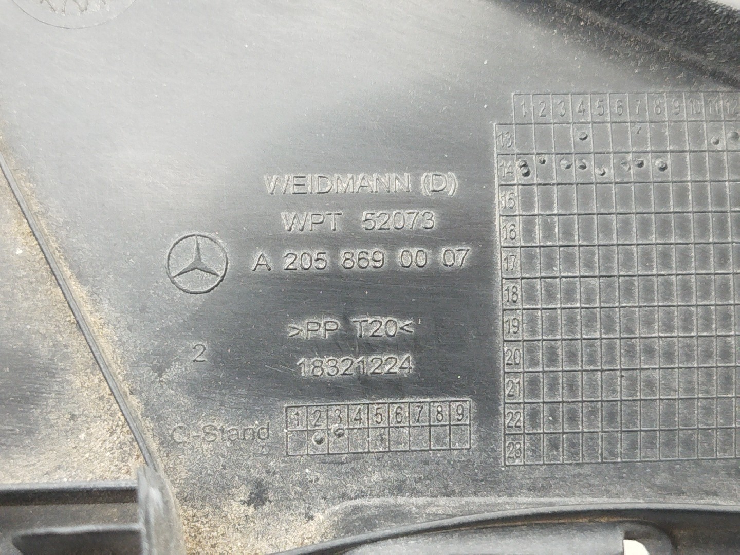 Acabamento de Para-brisas MERCEDES-BENZ C-CLASS T-Model (S205) | 14 -  Imagem-3