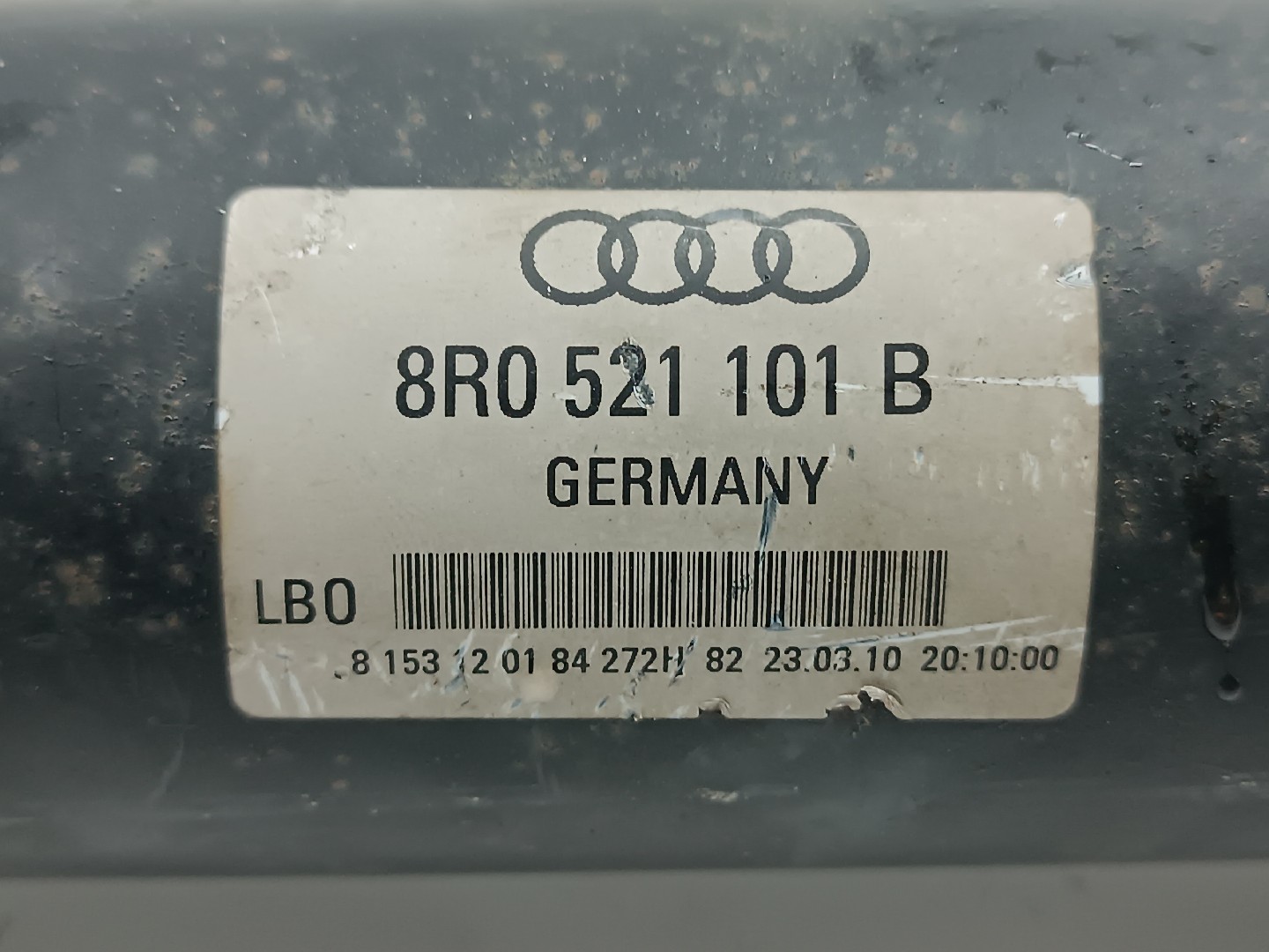 Transmissão Central AUDI Q5 (8RB) | 08 - 17 Imagem-1