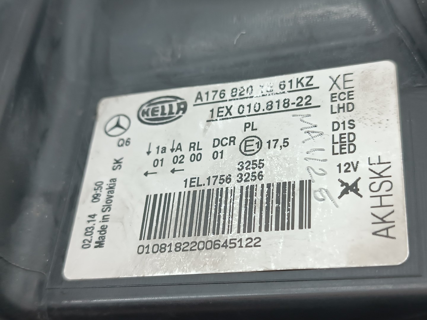 Right Headlight  MERCEDES-BENZ A-CLASS (W176) | 12 - 18 Imagem-4