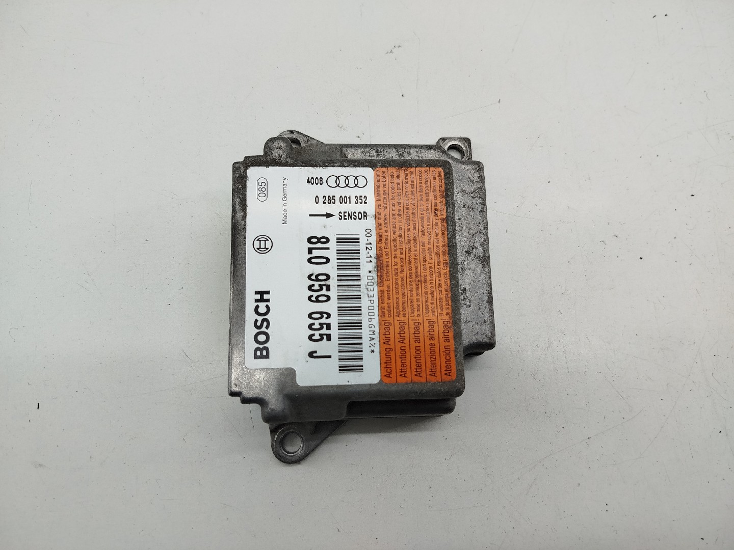 Centralita Airbags AUDI A3 (8L1) | 96 - 06 Imagem-4