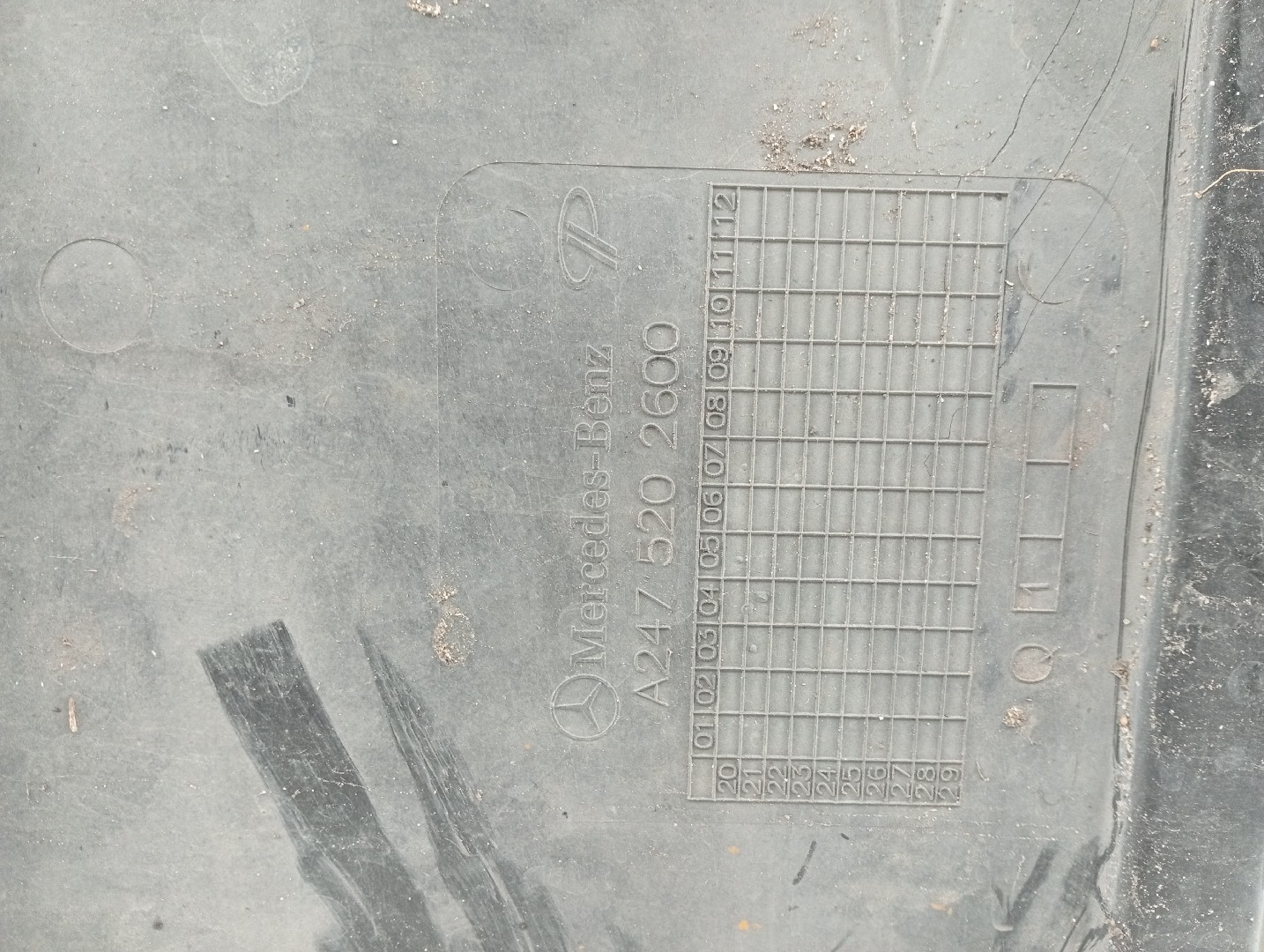 Proteção inferior de carroçaria MERCEDES-BENZ B-CLASS (W247) | 18 -  Imagem-1