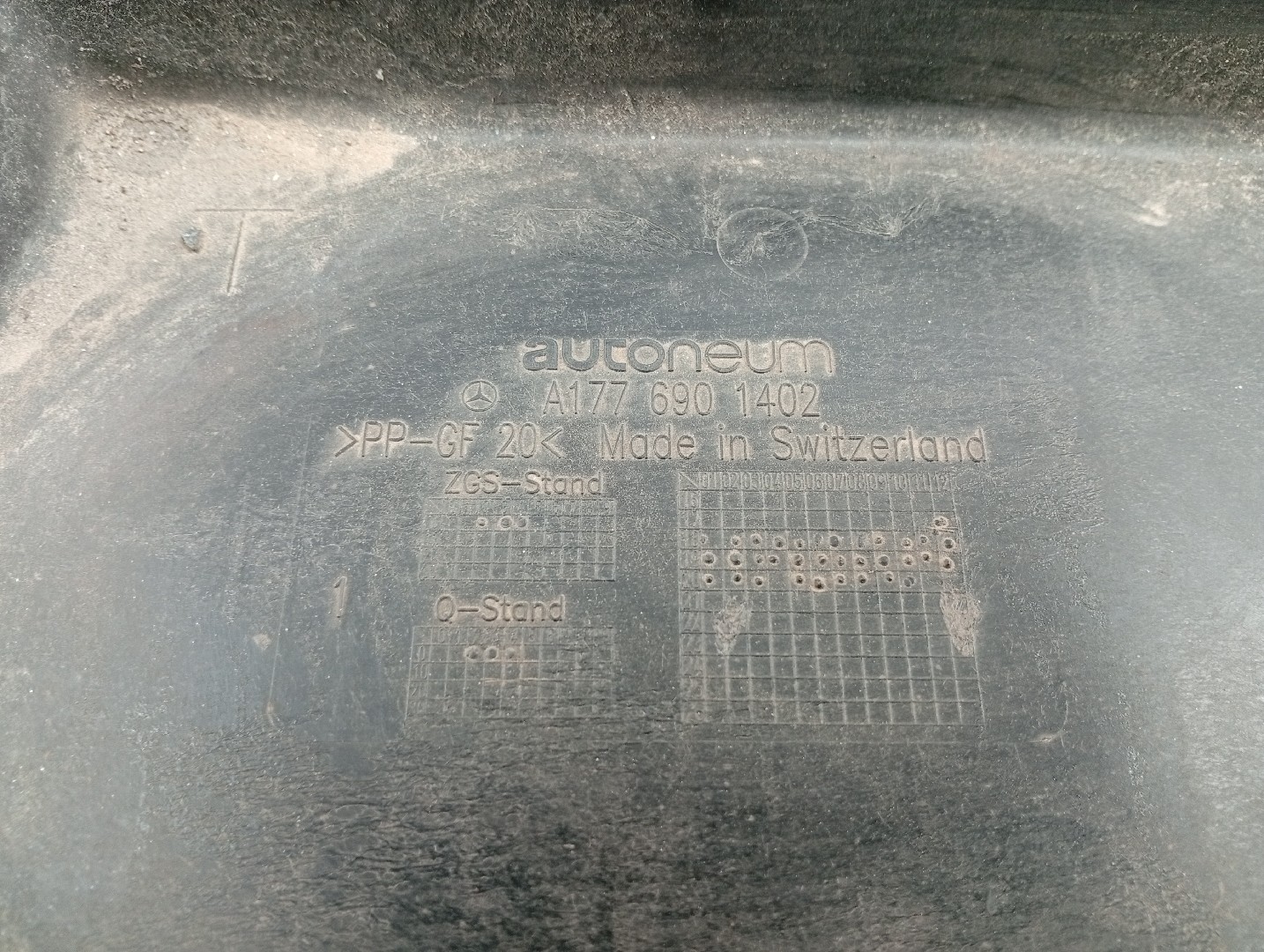 Proteção inferior de carroçaria MERCEDES-BENZ A-CLASS (W177) | 18 -  Imagem-1