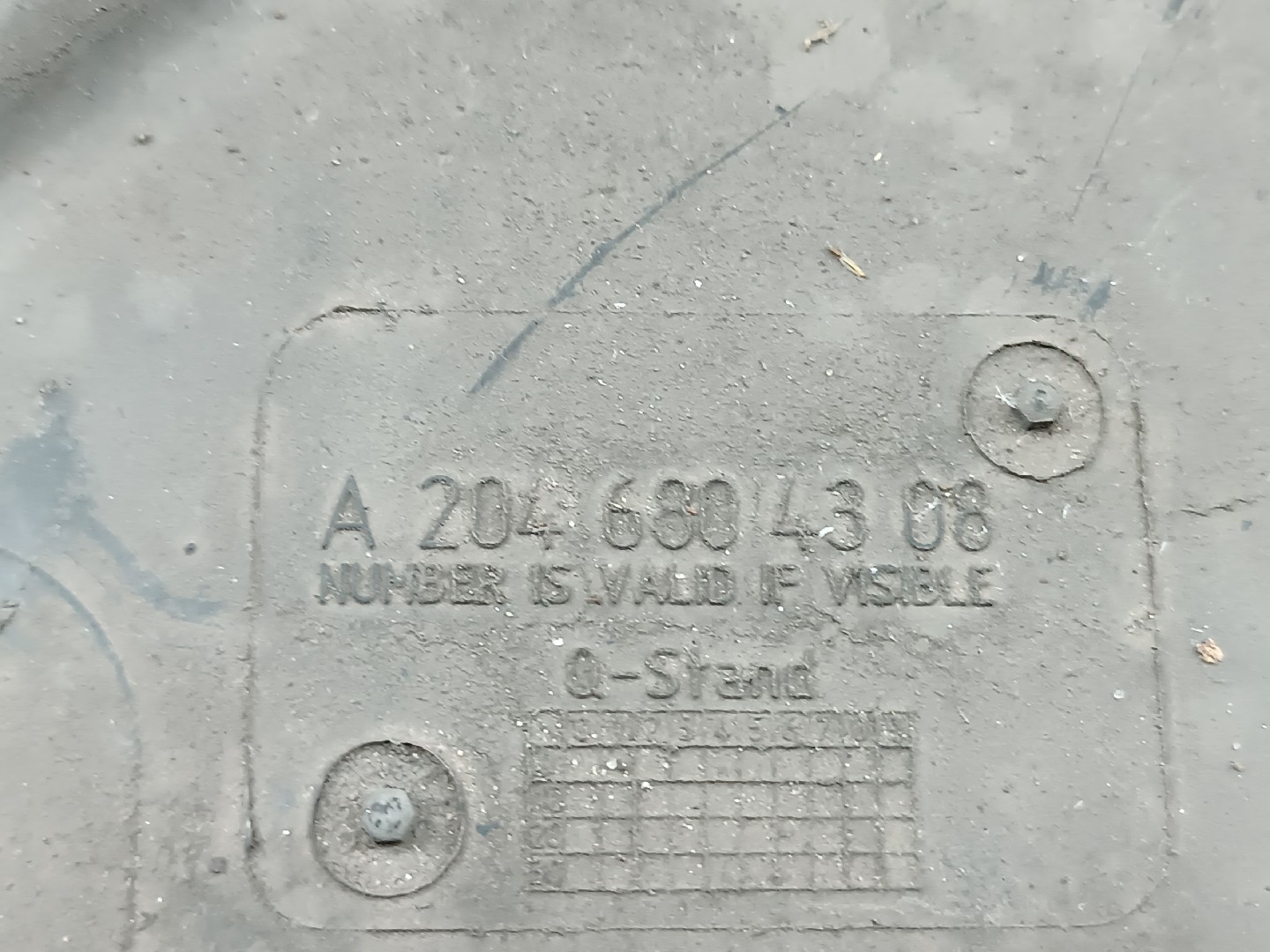 Proteção inferior de carroçaria MERCEDES-BENZ C-CLASS (W204) | 07 - 15 Imagem-4