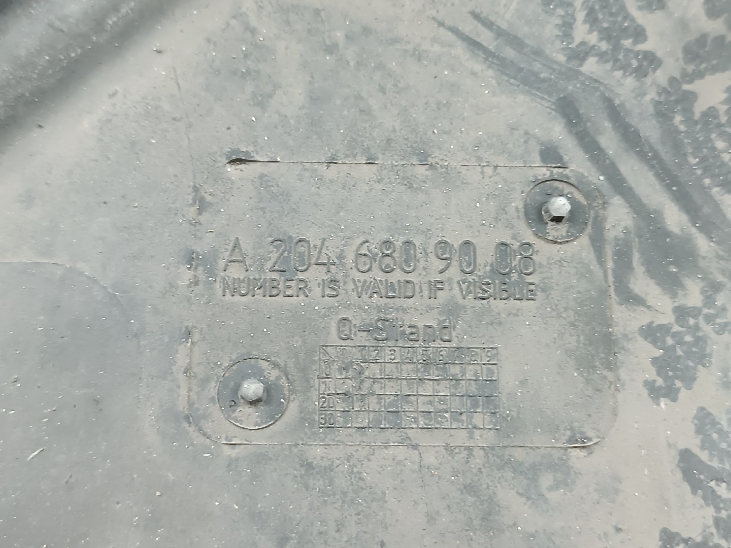 Proteção inferior de carroçaria MERCEDES-BENZ C-CLASS (W204) | 07 - 15 Imagem-4