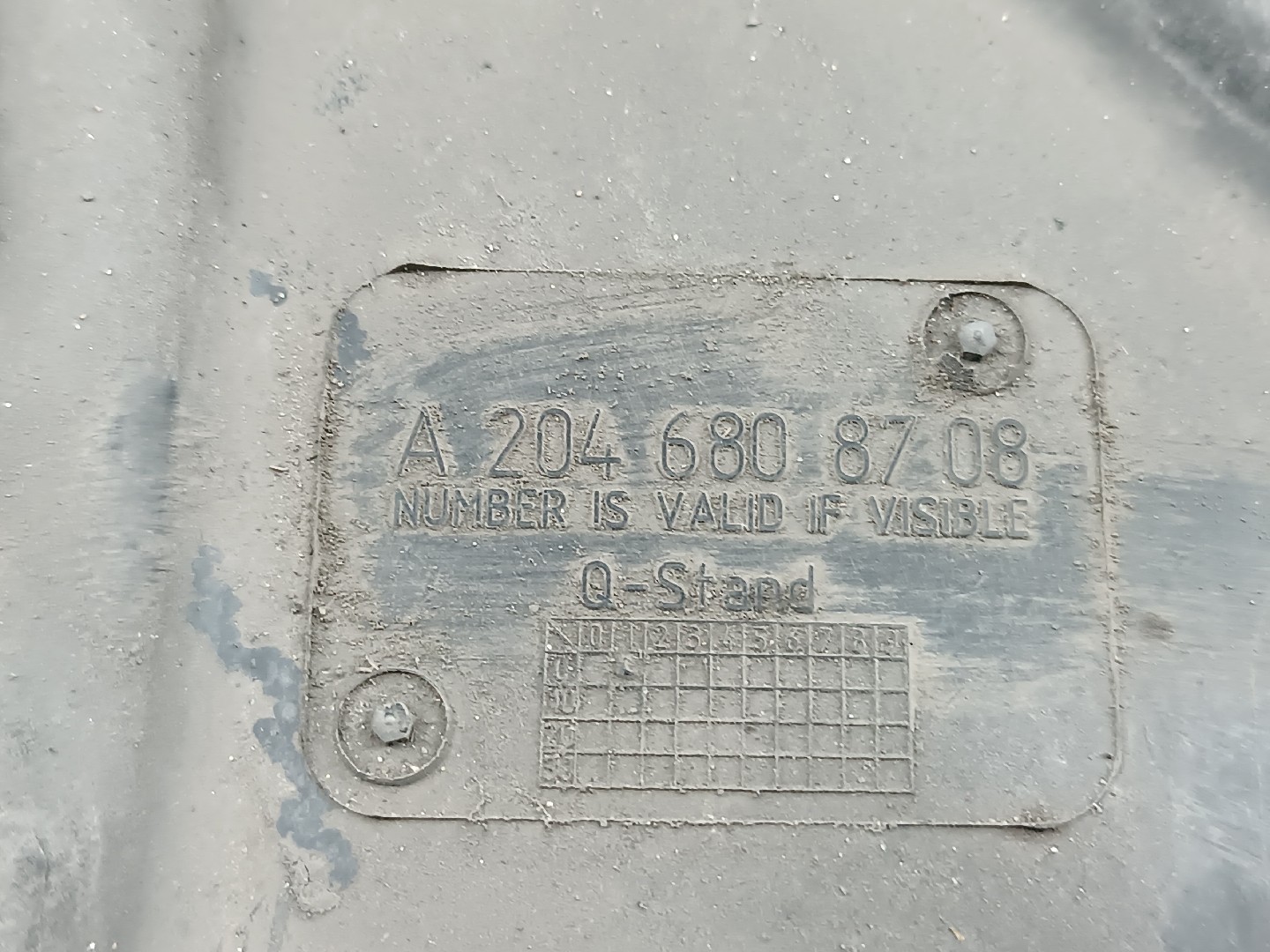 Proteção inferior de carroçaria MERCEDES-BENZ C-CLASS (W204) | 07 - 15 Imagem-4