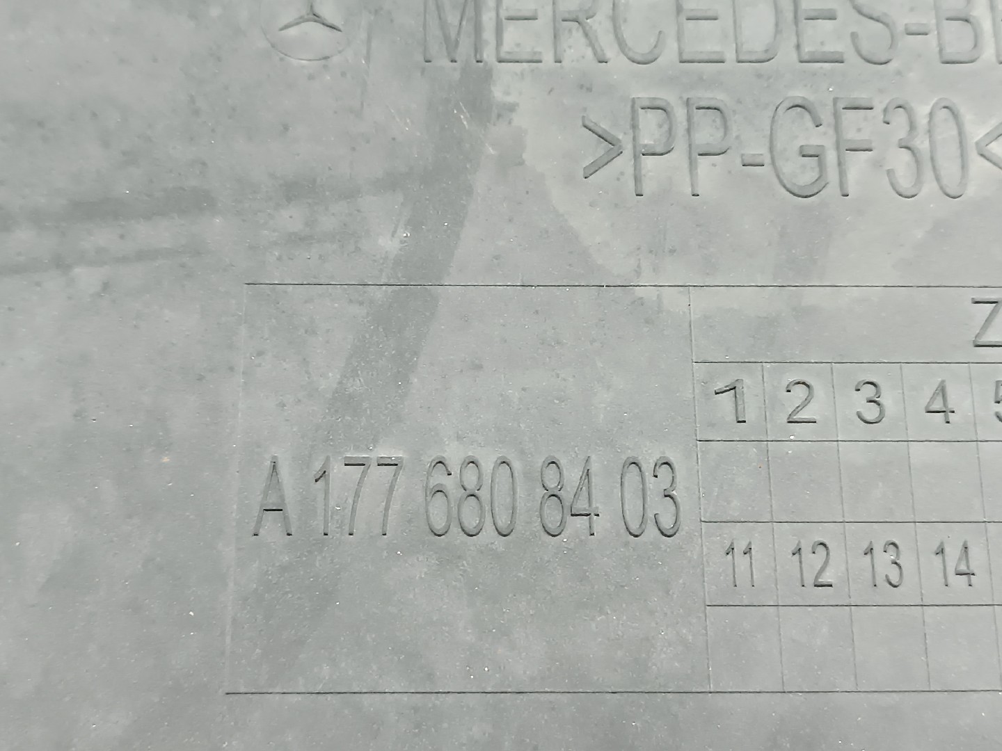 Proteção inferior de carroçaria MERCEDES-BENZ A-CLASS (W177) | 18 -  Imagem-2