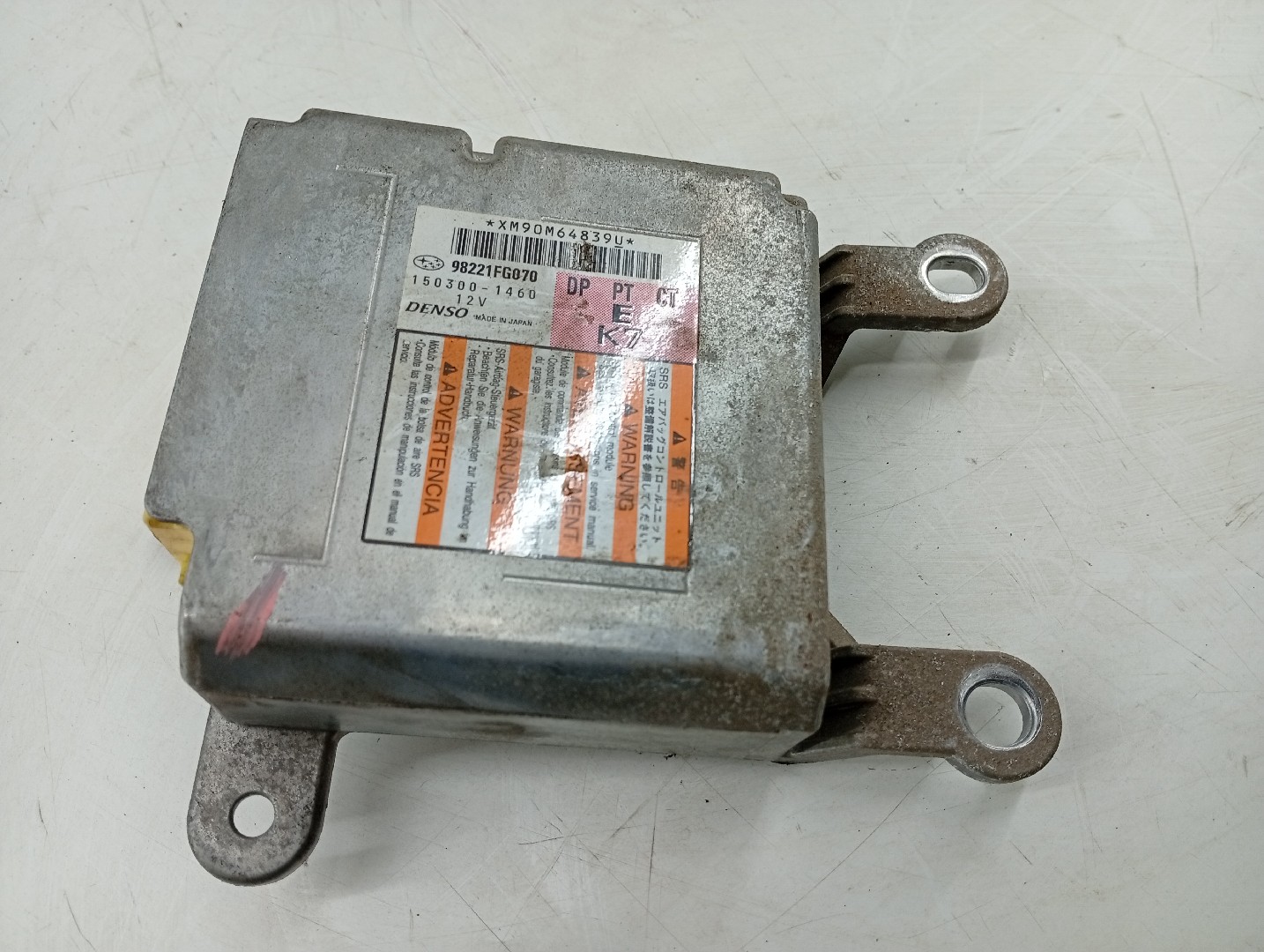 Centralina de Airbag SUBARU IMPREZA três volumes (GJ_) | 11 - 