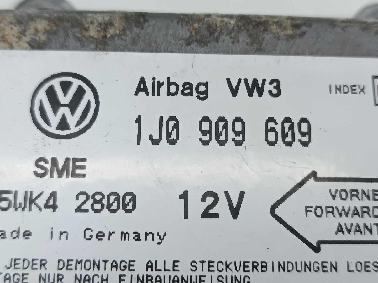 Centralina des coussins gonflables VOLKSWAGEN POLO CLASSIC (6V2) | 95 - 09 Imagem-1
