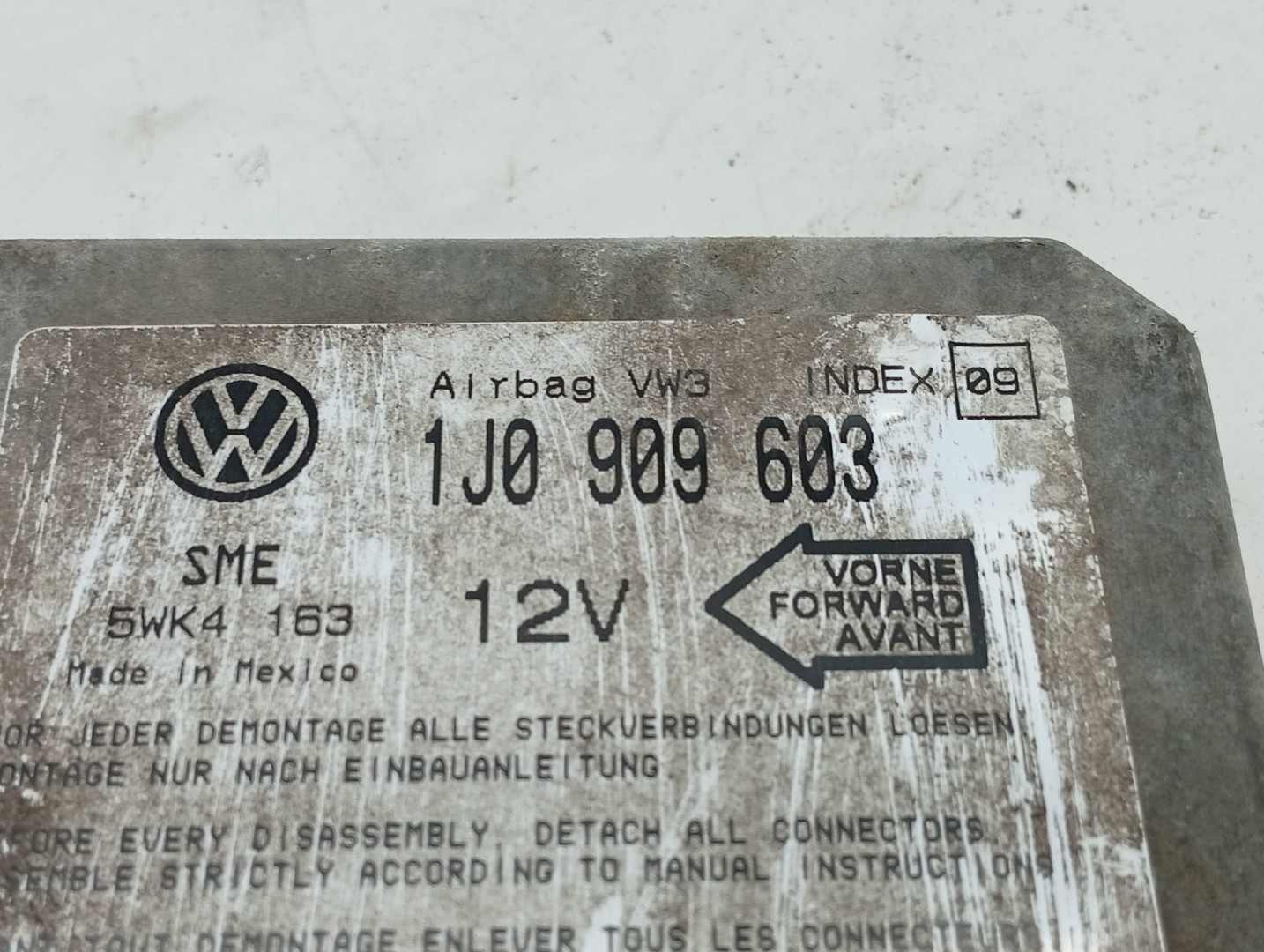 Centralina des coussins gonflables SKODA OCTAVIA I Combi (1U5) | 98 - 10 Imagem-1