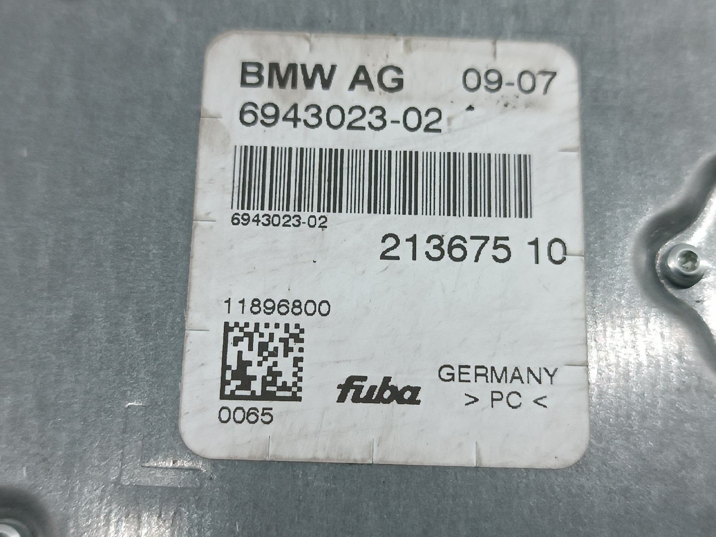 Amplificador de antena BMW 6 (E63) | 03 - 10 Imagem-1