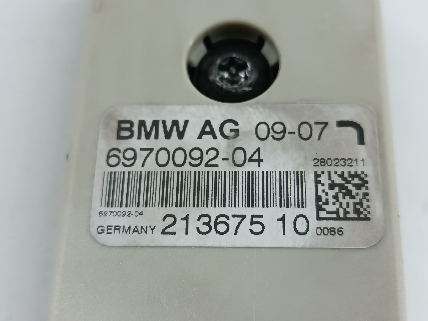 Amplificador de antena BMW 6 (E63) | 03 - 10 Imagem-3