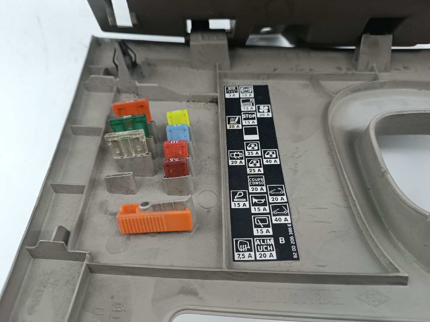 Painel inferior de tablier RENAULT MEGANE II Grandtour (KM0/1_) | 03 - 12 Imagem-4
