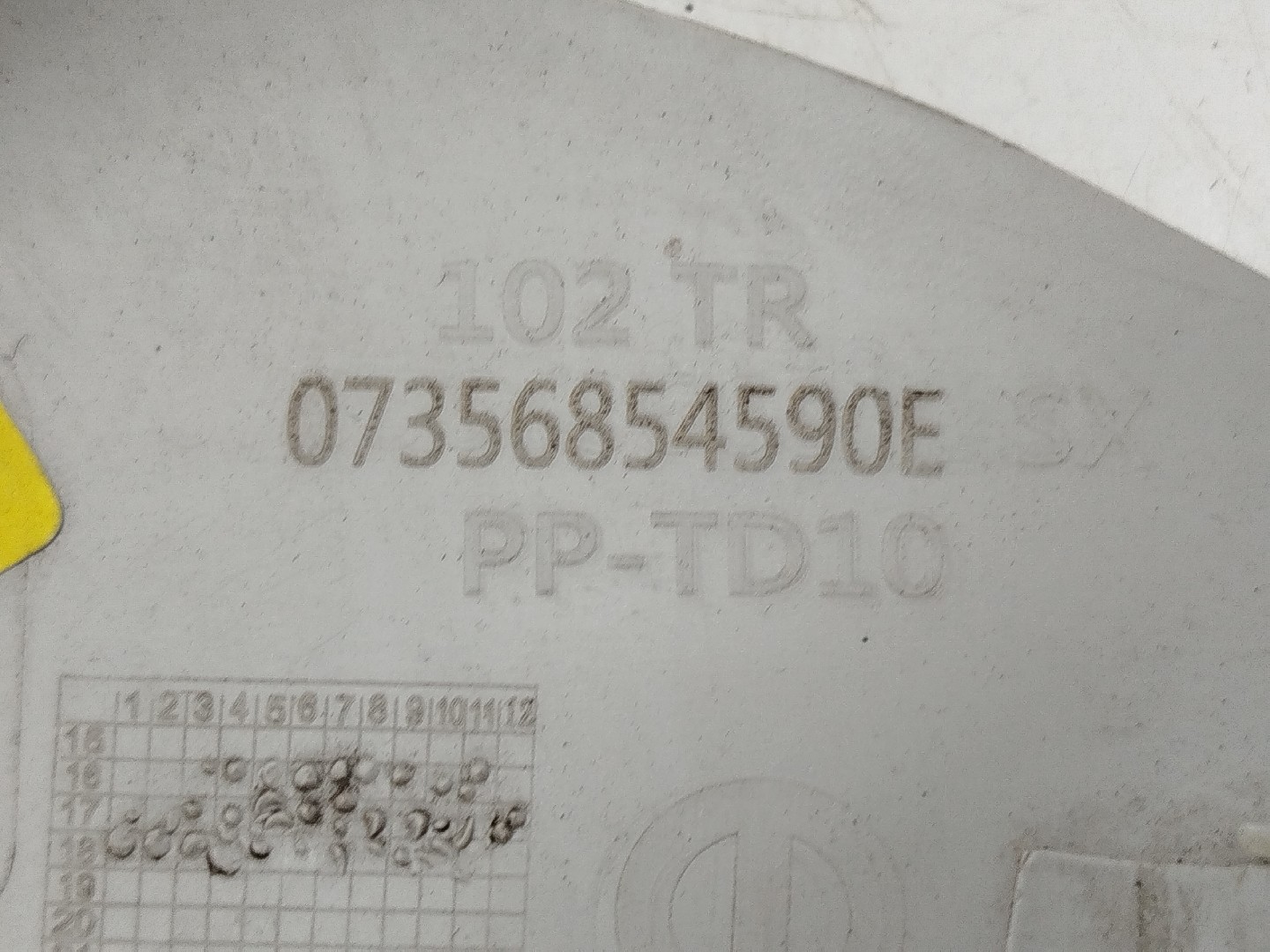 Acabamento de pilar FIAT TIPO três volumes (356_) | 15 -  Imagem-4