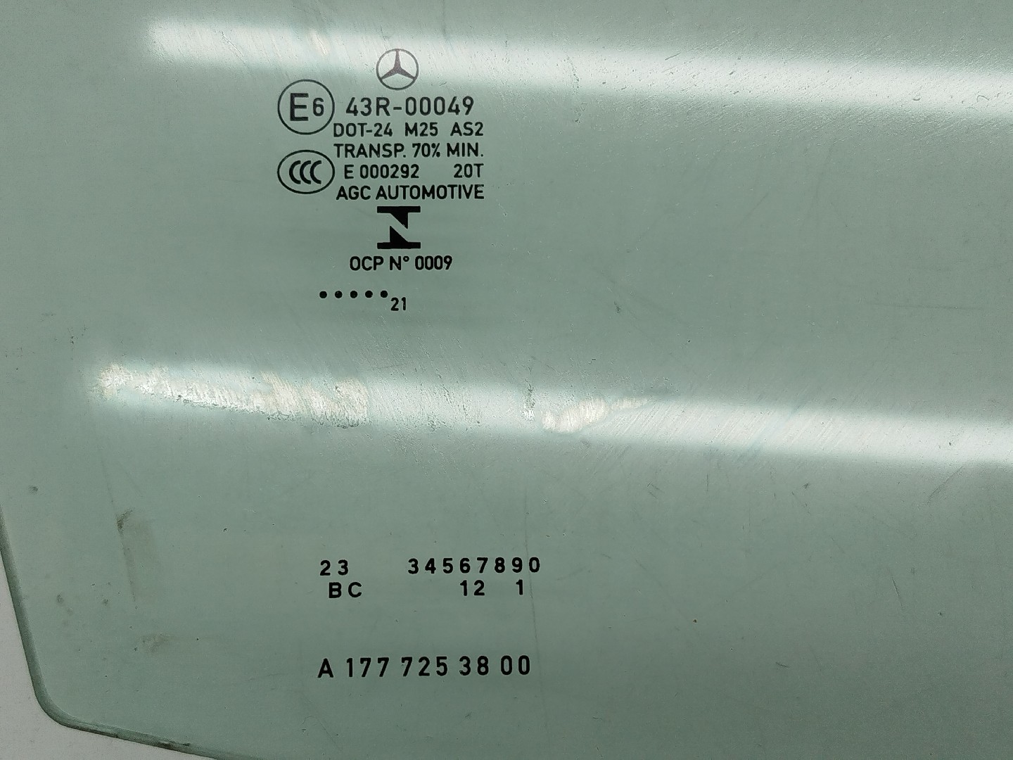 Vidro Porta Frente Direito MERCEDES-BENZ A-CLASS (W177) | 18 -  Imagem-1