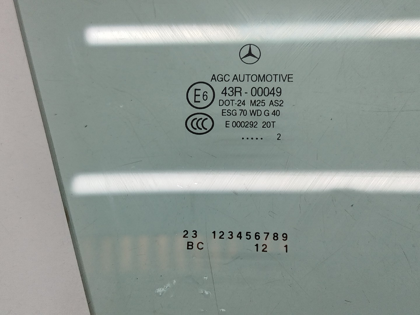 Vidro de Porta Frente Direito MERCEDES-BENZ C-CLASS (W204) | 07 - 15 Imagem-1
