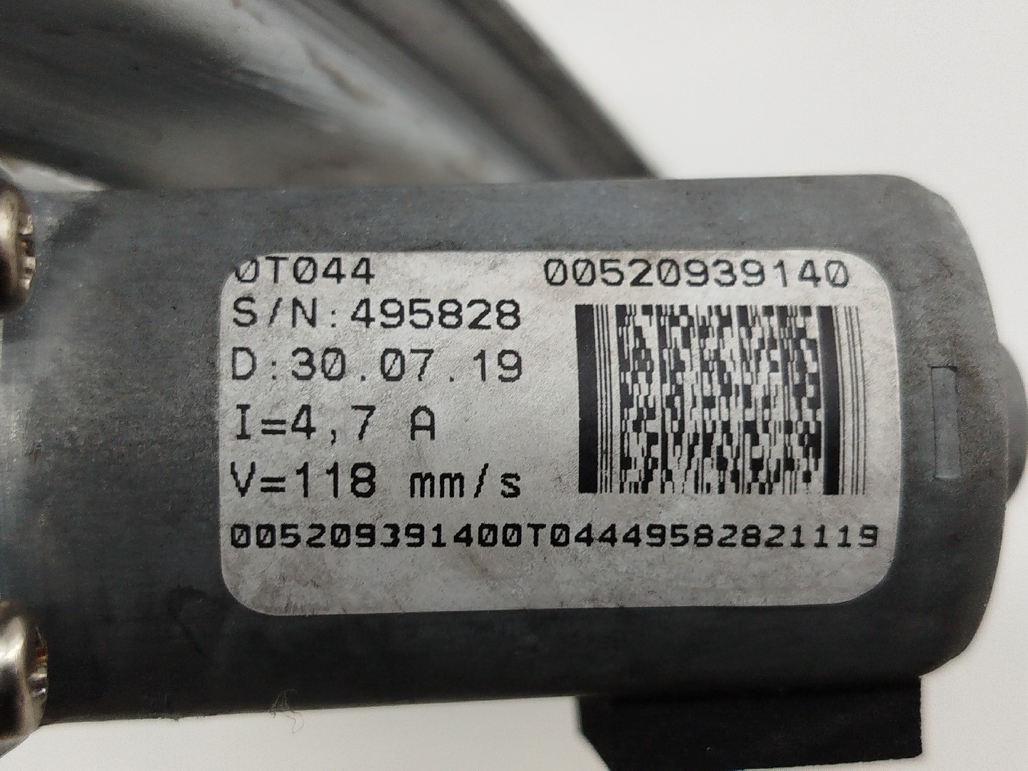 Motor e elevador de vidro trás direito FIAT TIPO Hatchback (356_) | 16 -  Imagem-3