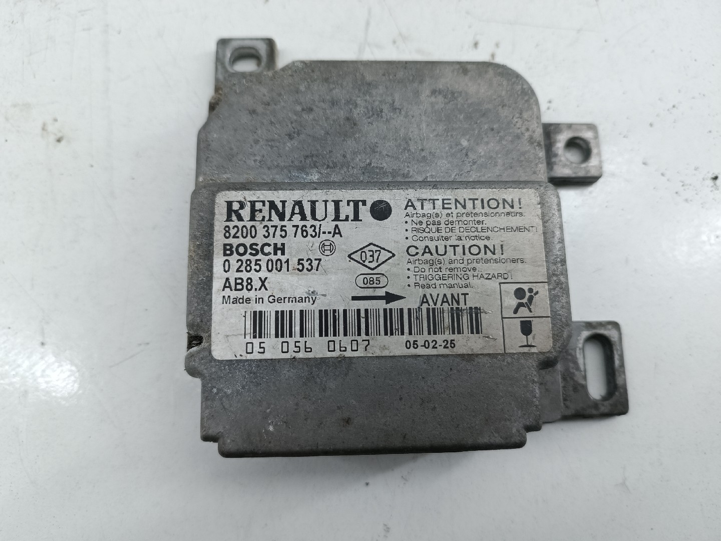Centralina des coussins gonflables RENAULT CLIO II (BB_, CB_) | 98 -  Imagem-2