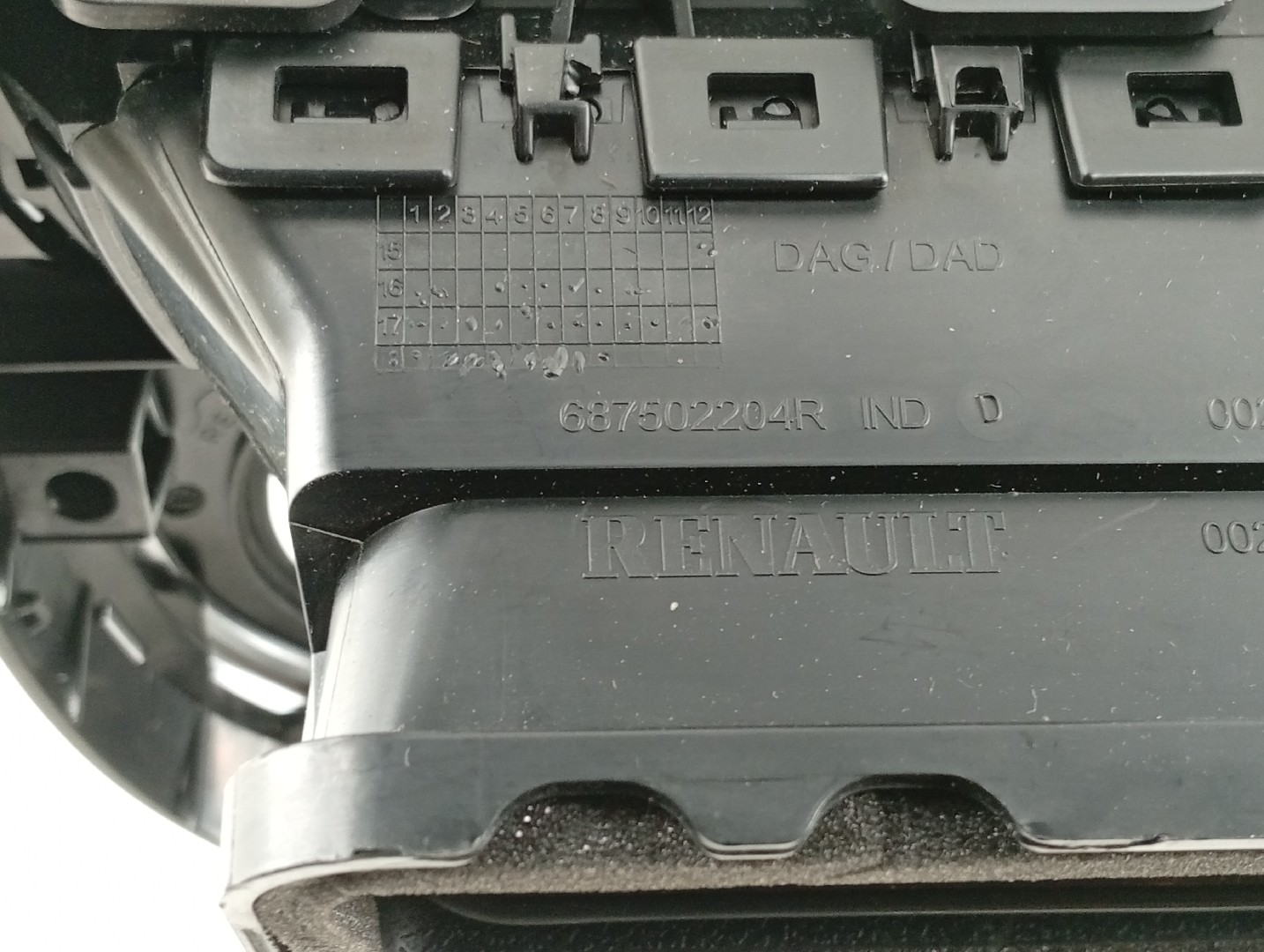 Moldura de consola central RENAULT CLIO IV (BH_) | 12 -  Imagem-2