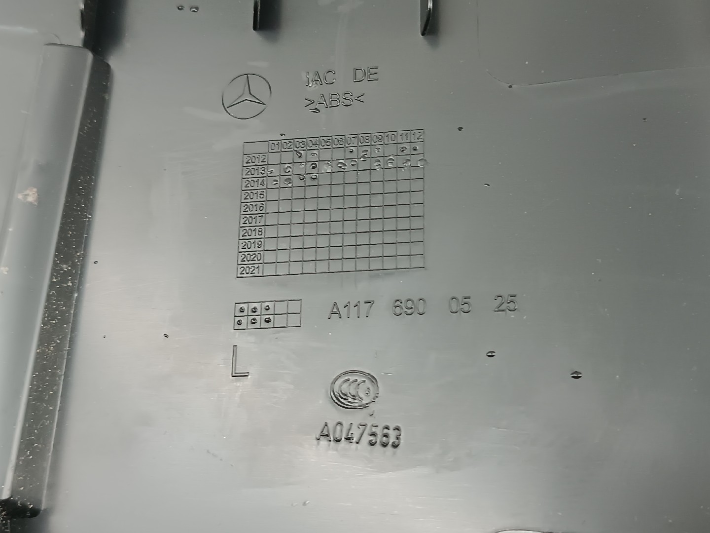 Moldura de pilar B MERCEDES-BENZ A-CLASS (W177) | 18 -  Imagem-3