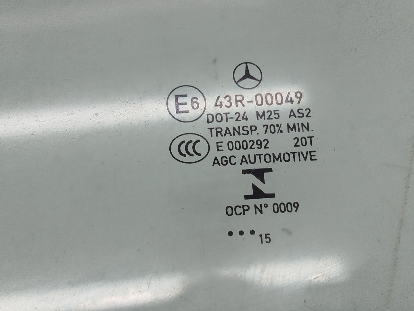 Vidro Porta Frente Esquerdo MERCEDES-BENZ C-CLASS T-Model (S205) | 14 -  Imagem-1