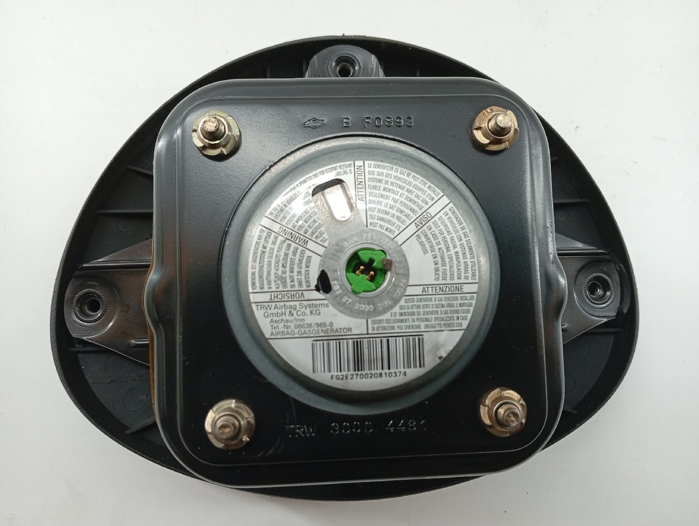 Driver Airbag FIAT PUNTO (188_) | 99 - 12 Imagem-3