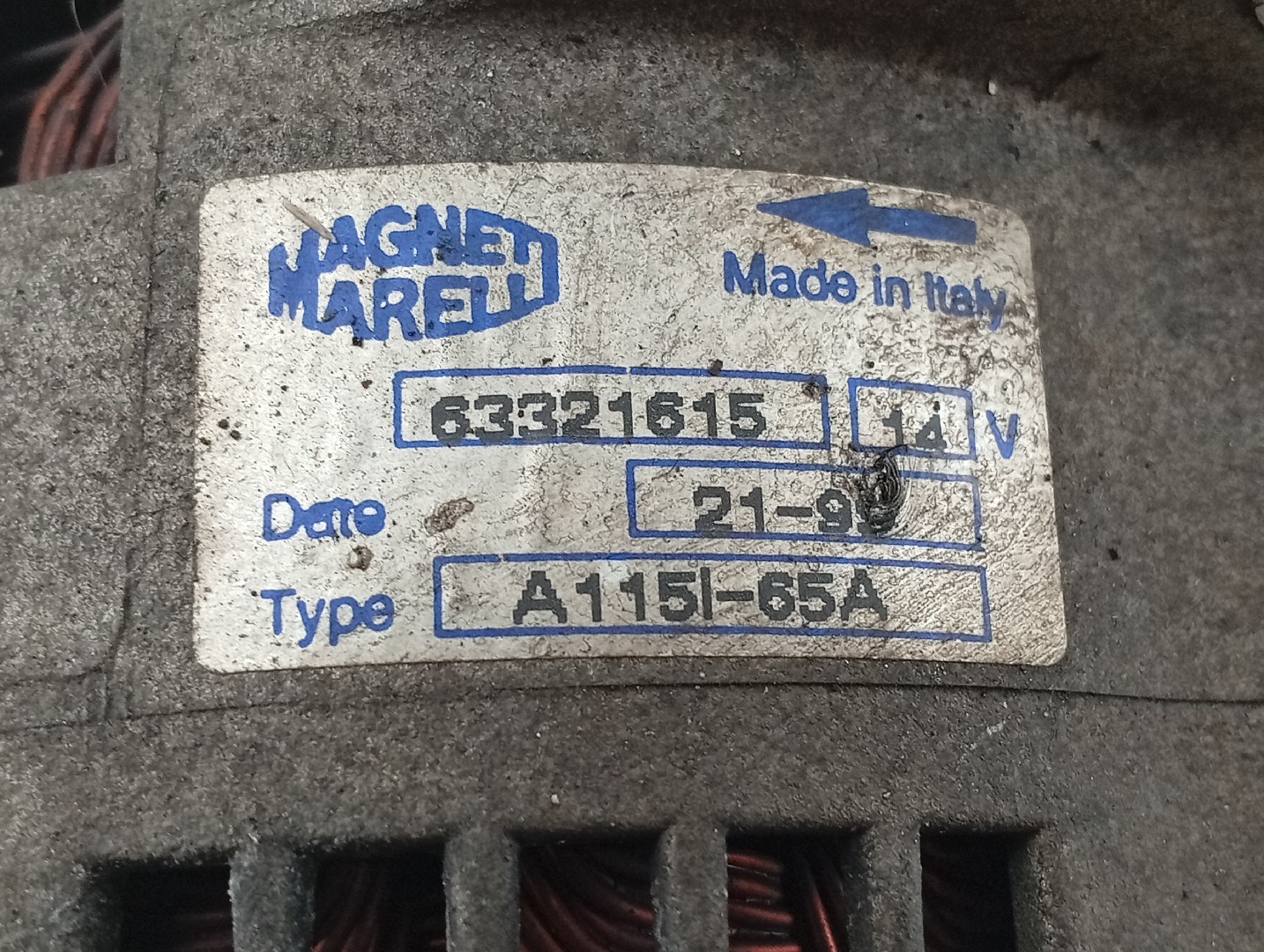 Alternador FIAT PALIO Weekend (178_) | 96 -  Imagem-3