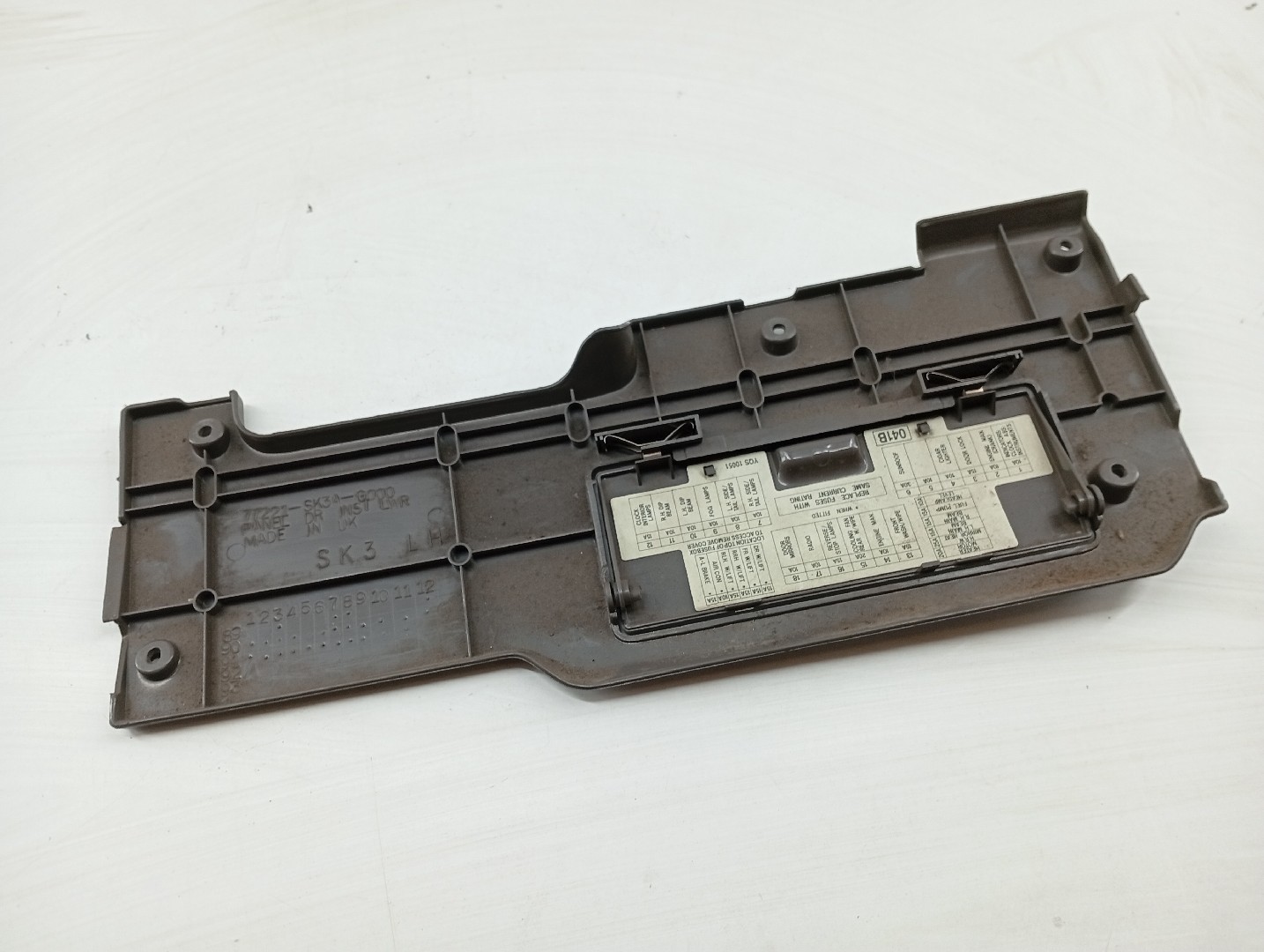 Acabamento inferior do tablier ROVER 400 (XW) | 90 - 95