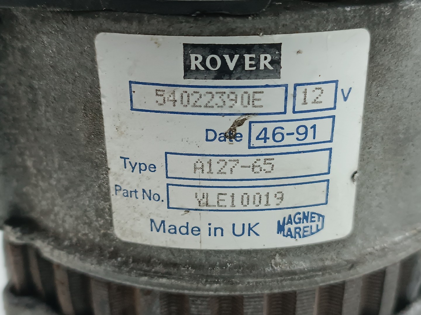 Alternador ROVER 400 (XW) | 90 - 95 Imagem-1