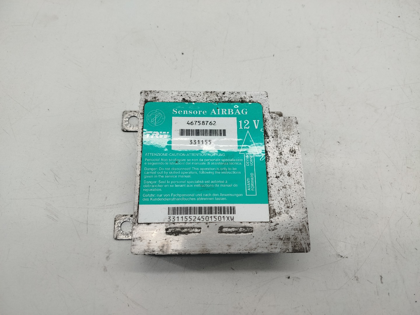 Centralina de Airbag FIAT PUNTO (188_) | 99 - 12