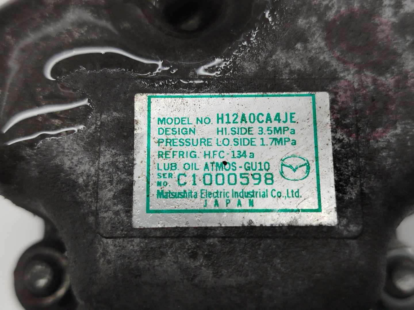 Compressor de Ar Condicionado MAZDA 6 três volumes (GH) | 07 - 13 Imagem-4