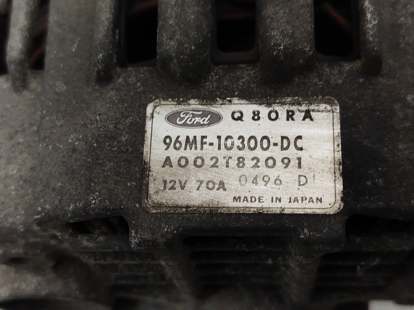 Alternador FORD FIESTA IV (JA_, JB_) | 95 - 02 Imagem-1