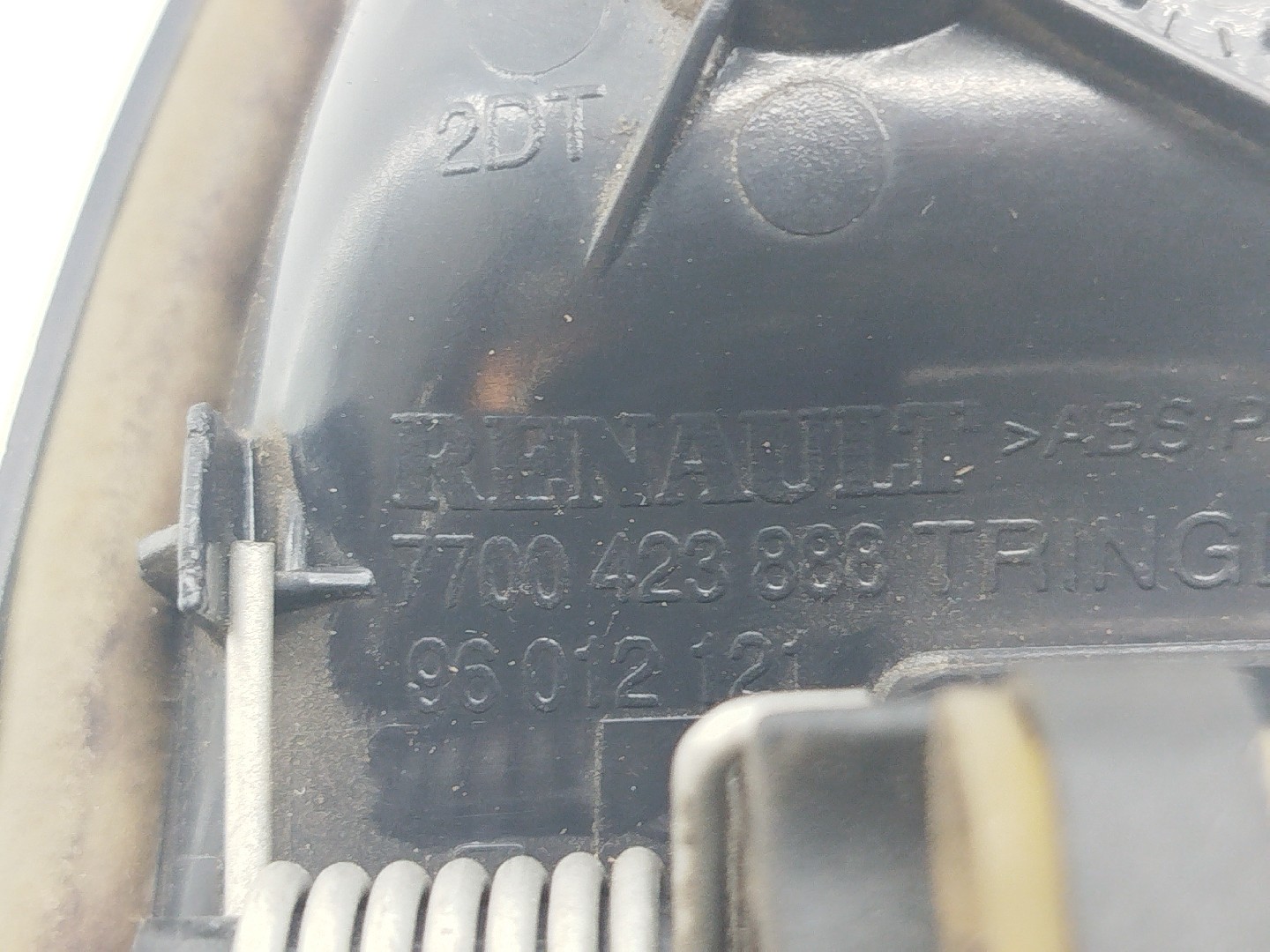 Puxador interior de porta frente direita RENAULT CLIO II Caixa (SB0/1/2_) | 98 -  Imagem-3