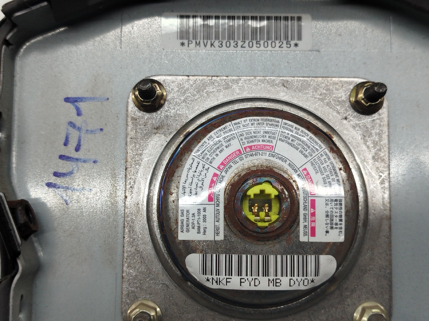 Airbag Conductor NISSAN NAVARA Camião de plataforma/chassis (D22) | 97 -  Imagem-4