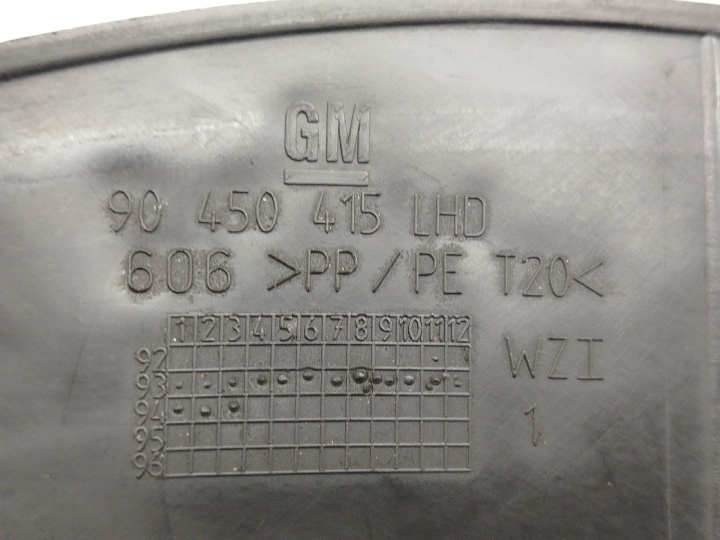 Aro de quadrante OPEL ASTRA F Hatchback (T92) | 91 - 98 Imagem-2