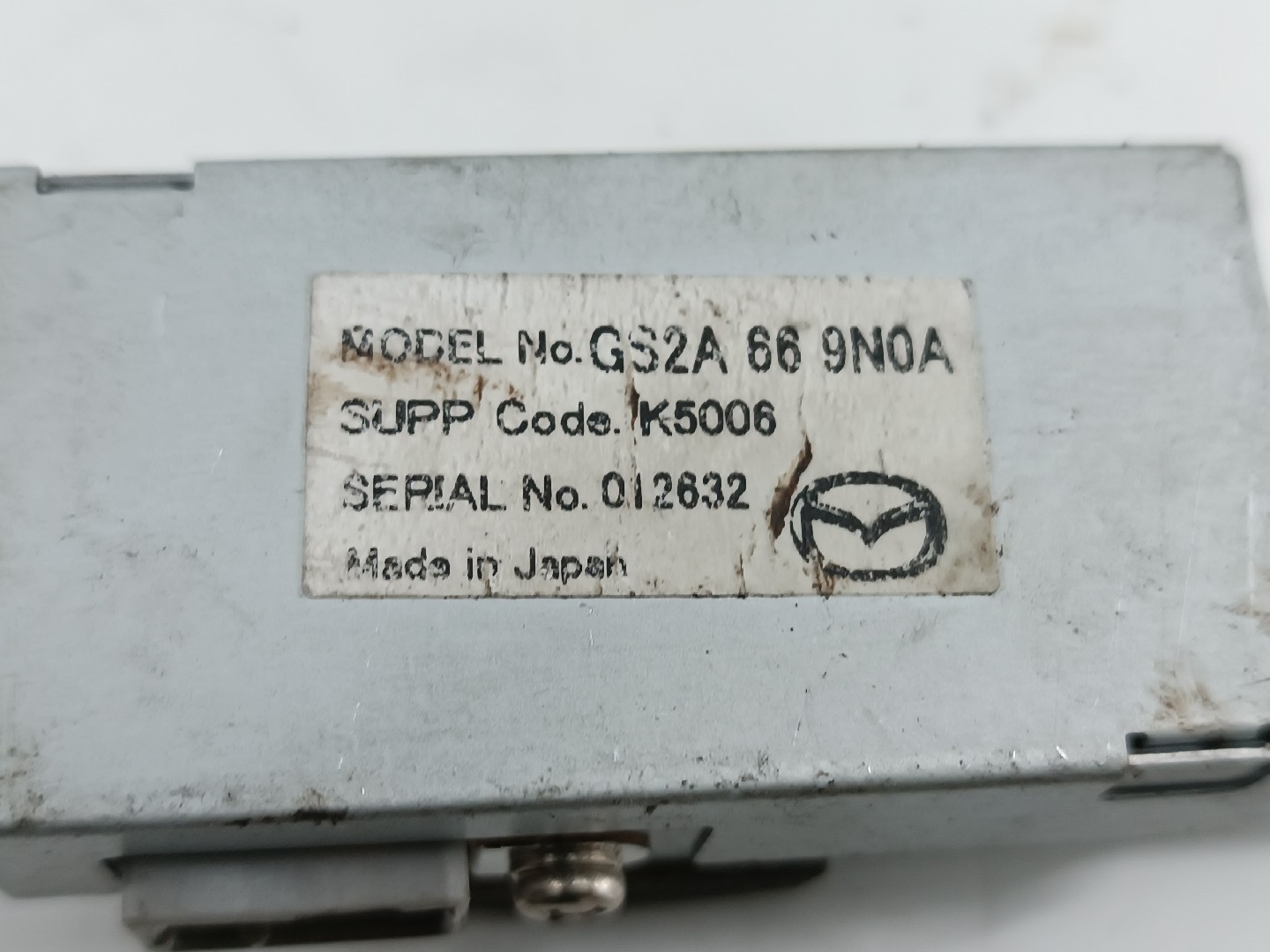 Modulo Antena MAZDA 6 três volumes (GH) | 07 - 13 Imagem-3