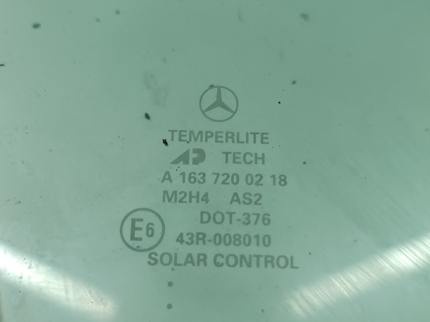 Vidro Porta Frente Direito MERCEDES-BENZ M-CLASS (W163) | 98 - 05 Imagem-1