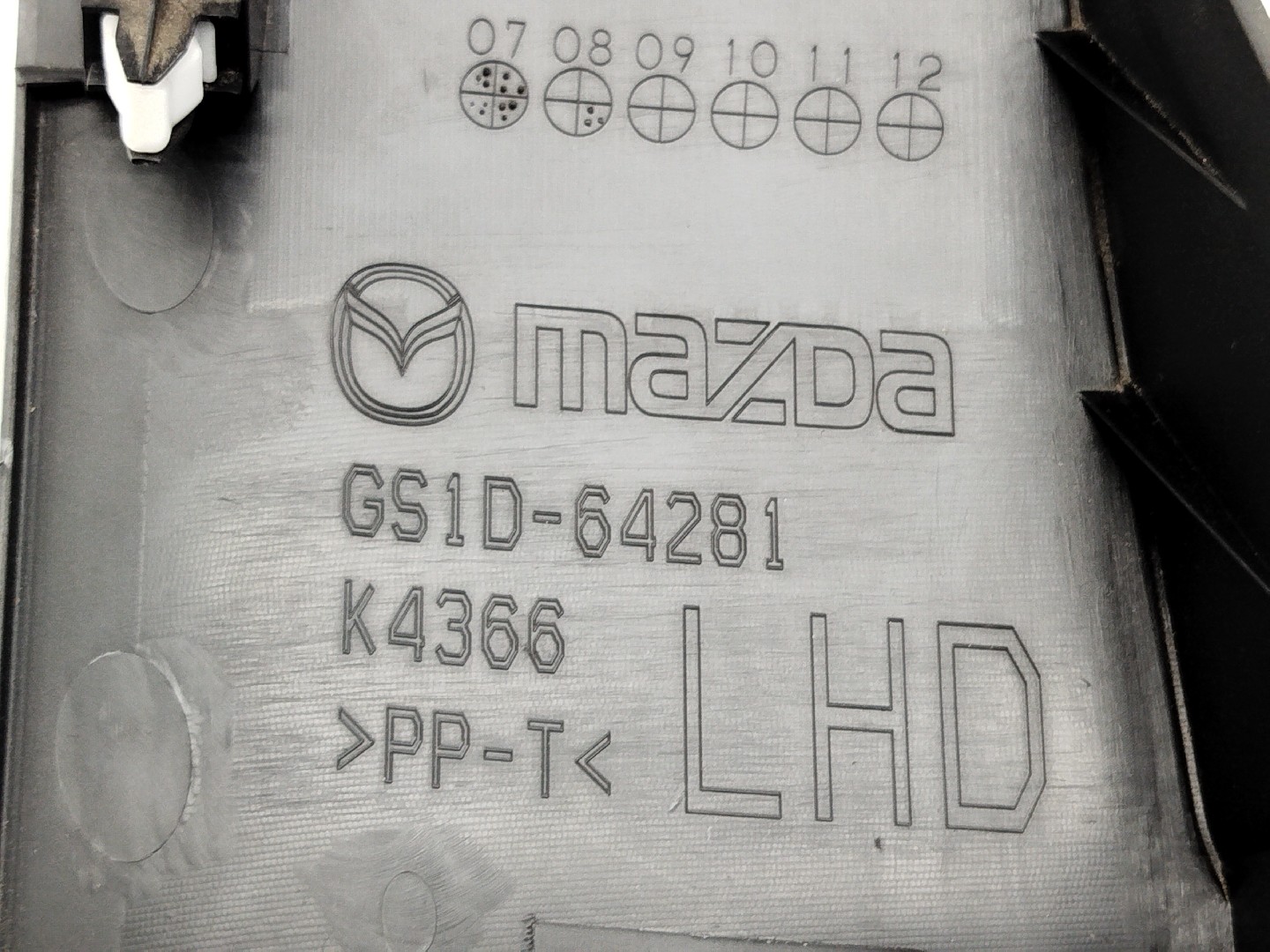 Painel inferior de tablier MAZDA 6 três volumes (GH) | 07 - 13 Imagem-4