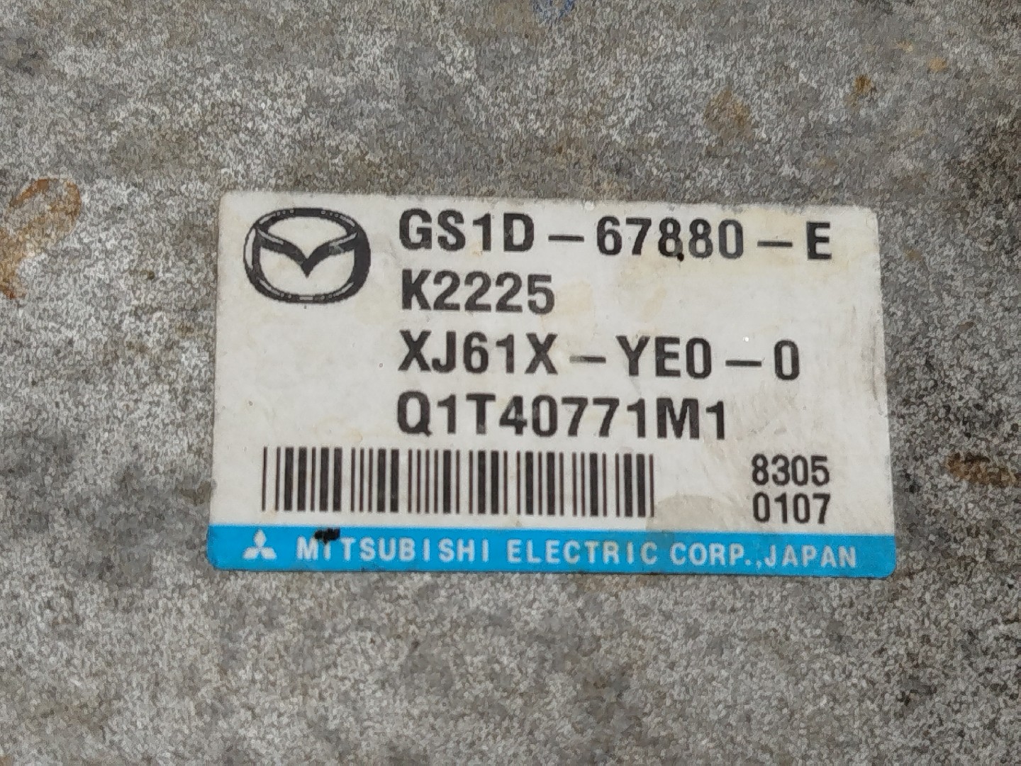 Centralina Direção assistida MAZDA 6 três volumes (GH) | 07 - 13 Imagem-1