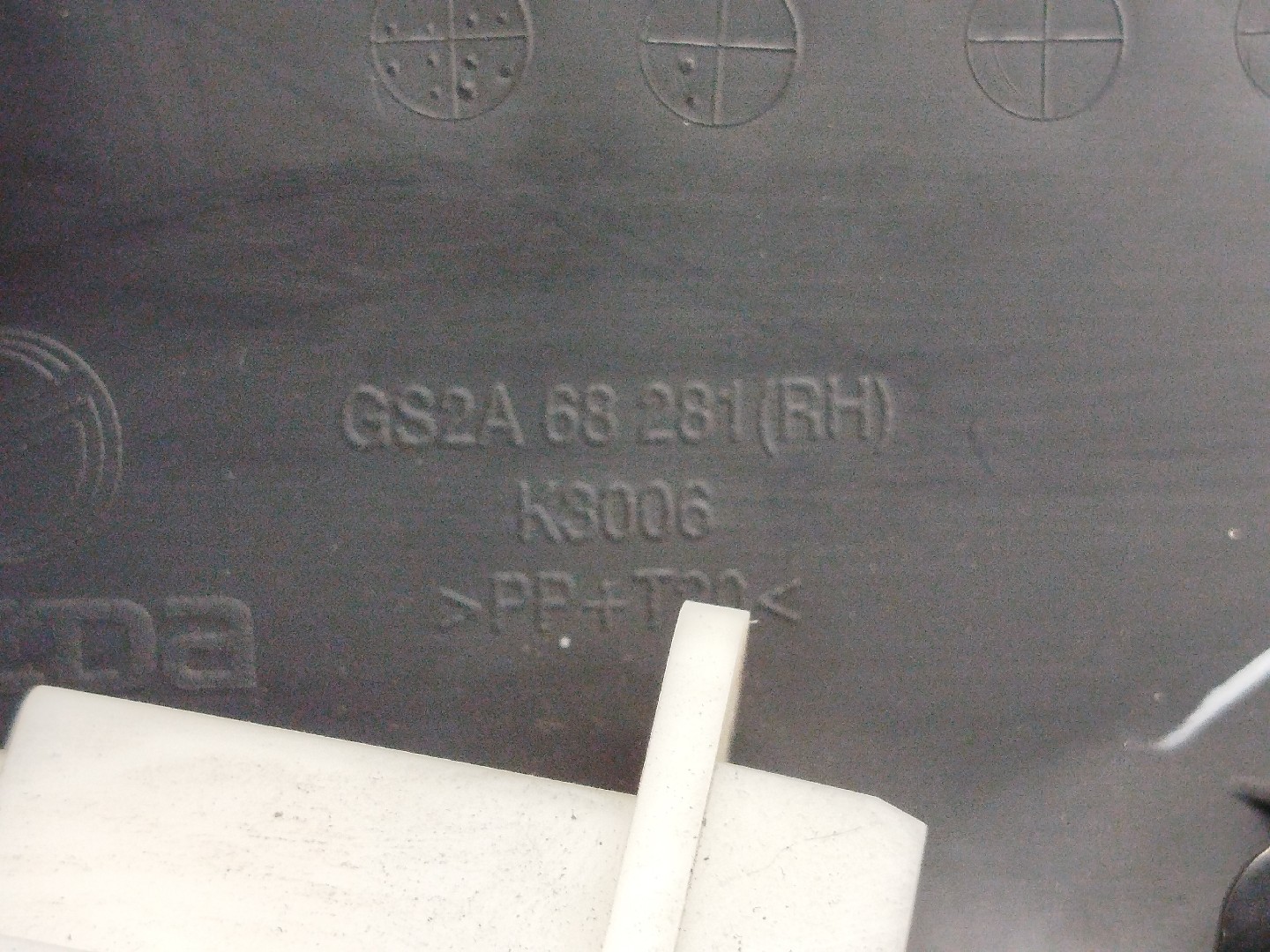 Acabamento de pilar MAZDA 6 três volumes (GH) | 07 - 13 Imagem-3