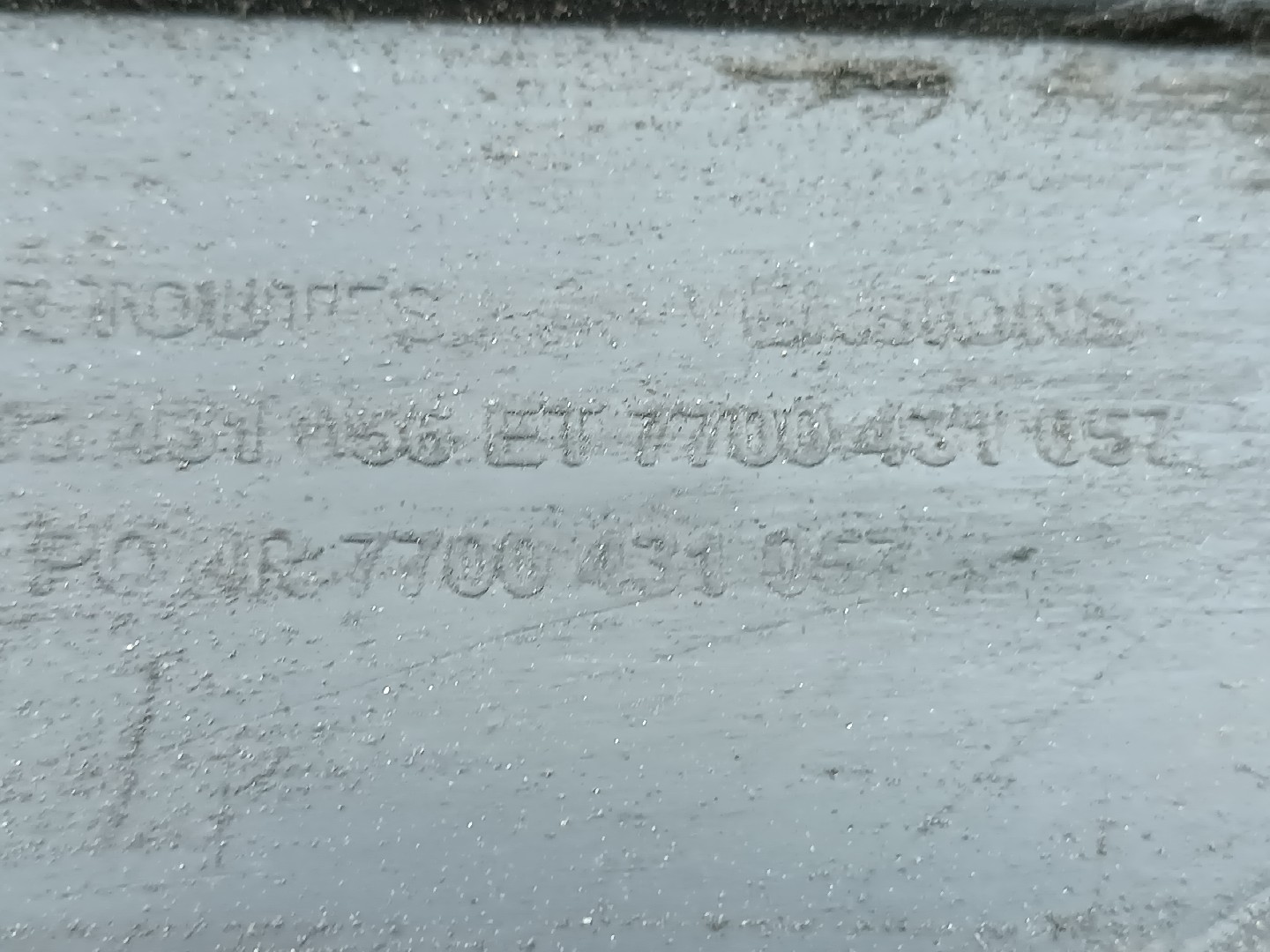 Proteção inferior de carroçaria RENAULT LAGUNA I (B56_, 556_) | 93 - 02 Imagem-1