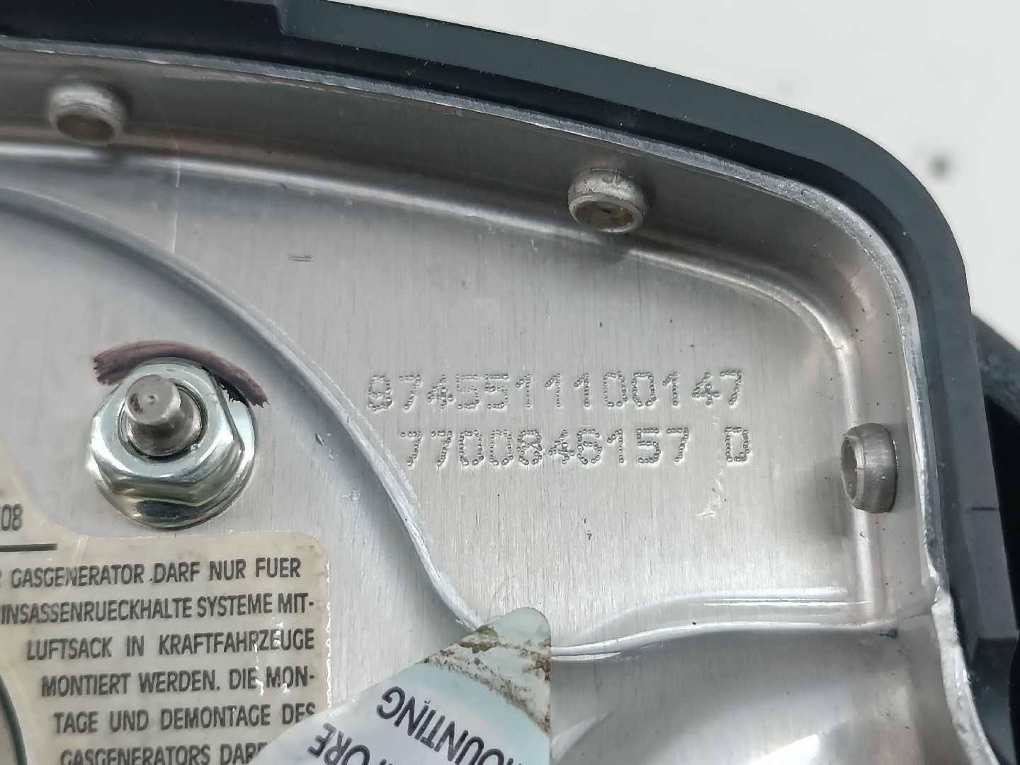 Airbag Volante RENAULT MEGANE I (BA0/1_) | 95 - 04 Imagem-1