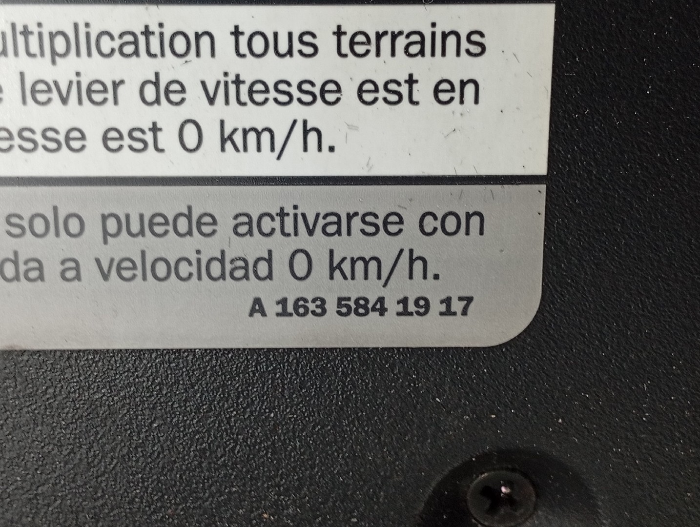 Consola Central MERCEDES-BENZ M-CLASS (W163) | 98 - 05 Imagem-5