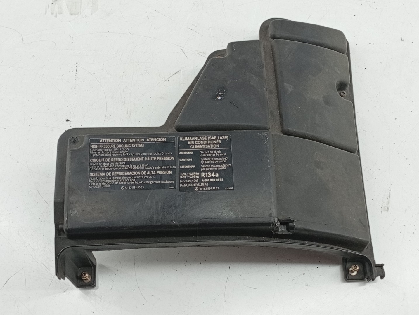 Tampa de caixa de fusiveis MERCEDES-BENZ M-CLASS (W163) | 98 - 05 Imagem-2